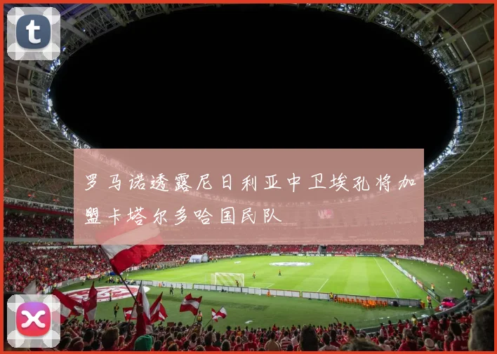 罗马诺透露尼日利亚中卫埃孔将加盟卡塔尔多哈国民队